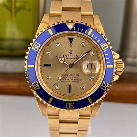 quanti grammi d'oro ci sono su un rolex submariner